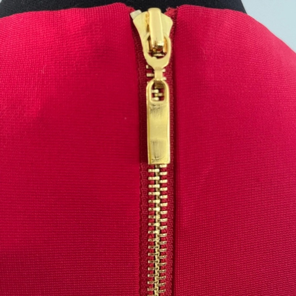 Cache Red Fitted Dress - Picture 5 of 6